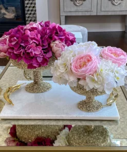 Inspire Me! Home Decor Small Jeweled Decorative Glass Bowl