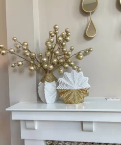 Inspire Me! Home Decor Gold Pearl Orb Spray