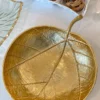 Inspire Me! Home Decor Golden Leaf Bowl