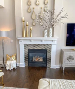 Inspire Me! Home Decor X-Tall Gold Textured Candle Holders (3 Sizes) 7 Inspire Me! Home Decor X-Tall Gold Textured Candle Holders (3 Sizes)