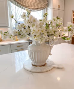 Inspire Me! Home Decor Oversized White Ceramic Pitcher