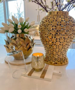 Inspire Me! Home Decor KITCHEN White Wash Mango Wood Paddle Board W/ Spreader (2 Shapes)