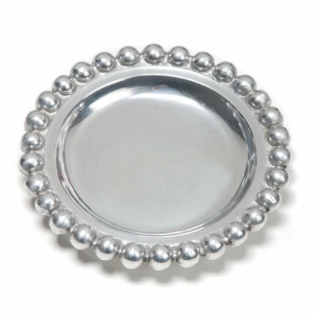 Inspire Me! Home Decor Beaded Round Decorative Plate (2 Colors) 11 Inspire Me! Home Decor Beaded Round Decorative Plate (2 Colors)