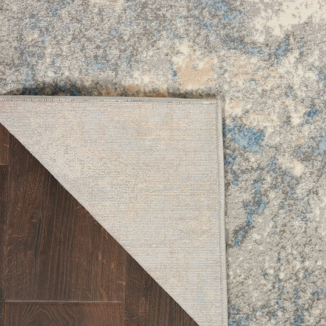 Nourison Joli Area Rug - Ivory/Blue/Grey (3 Sizes) PILLOWS, RUGS, & THROWS 5 Nourison Joli Area Rug - Ivory/Blue/Grey (3 Sizes) PILLOWS, RUGS, & THROWS